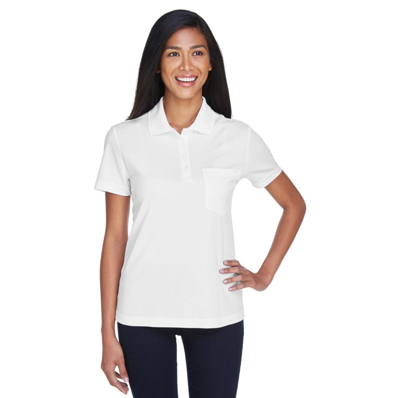 Buy Core365 78181P Ladies Origin Performance Pique Polo with Pocket | ApparelChoice.ca