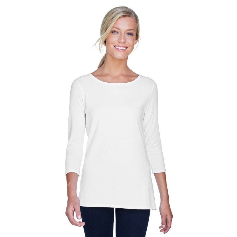 Buy Devon & Jones DP192W Ladies Perfect Fit Ballet Bracelet-Length Knit Top | ApparelChoice.ca