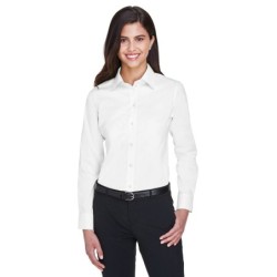 Buy Devon & Jones DG530W Ladies Crown Collection Solid Stretch Twill Woven Shirt | ApparelChoice.ca