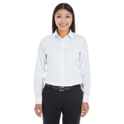Buy Devon & Jones DG532W Ladies Crown Collection Royal Dobby Woven Shirt | ApparelChoice.ca