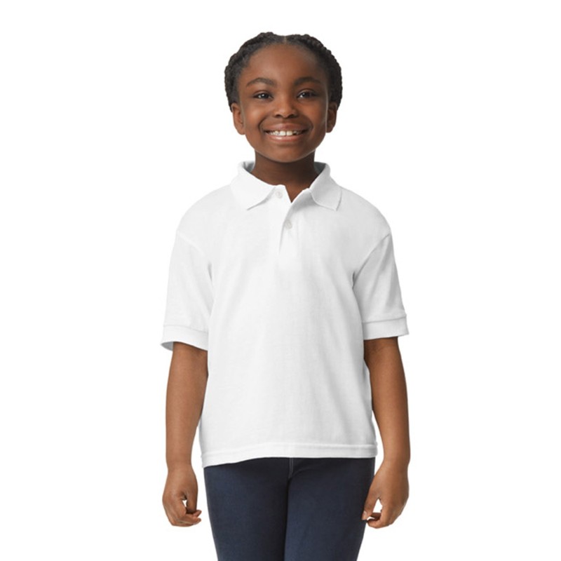 Buy Gildan G880B Youth Jersey Polo | ApparelChoice.ca
