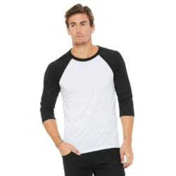 Buy Bella + Canvas 3200 Unisex 3/4-Sleeve Baseball T-Shirt | ApparelChoice.ca