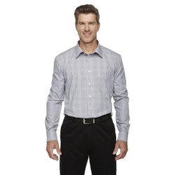 Buy Devon & Jones DG520 Men's Crown Collection Glen Plaid Woven Shirt | ApparelChoice.ca