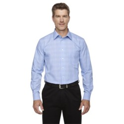 Buy Devon & Jones DG520 Men's Crown Collection Glen Plaid Woven Shirt | ApparelChoice.ca