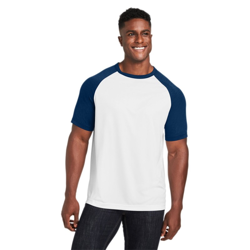 Buy Team 365 TT62 Unisex Zone Colorblock Raglan T-Shirt | ApparelChoice.ca