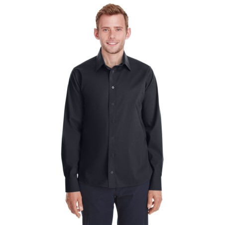 Buy Devon & Jones DG561 Men's Untucked Crown Collection Stretch Broadcloth Woven Shirt | ApparelChoice.ca