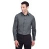 Buy Devon & Jones DG562 Men's Crown Collection Stretch Pinpoint Chambray Woven Shirt | ApparelChoice.ca