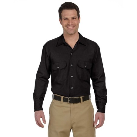 Buy Dickies 574 Unisex Long-Sleeve Work Shirt | ApparelChoice.ca
