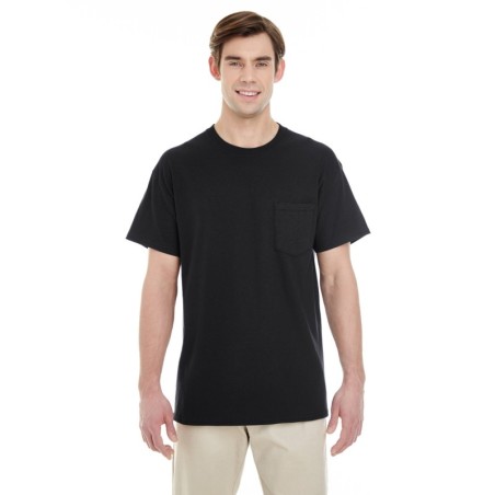 Buy Gildan G530 Unisex Heavy Cotton Pocket T-Shirt | ApparelChoice.ca