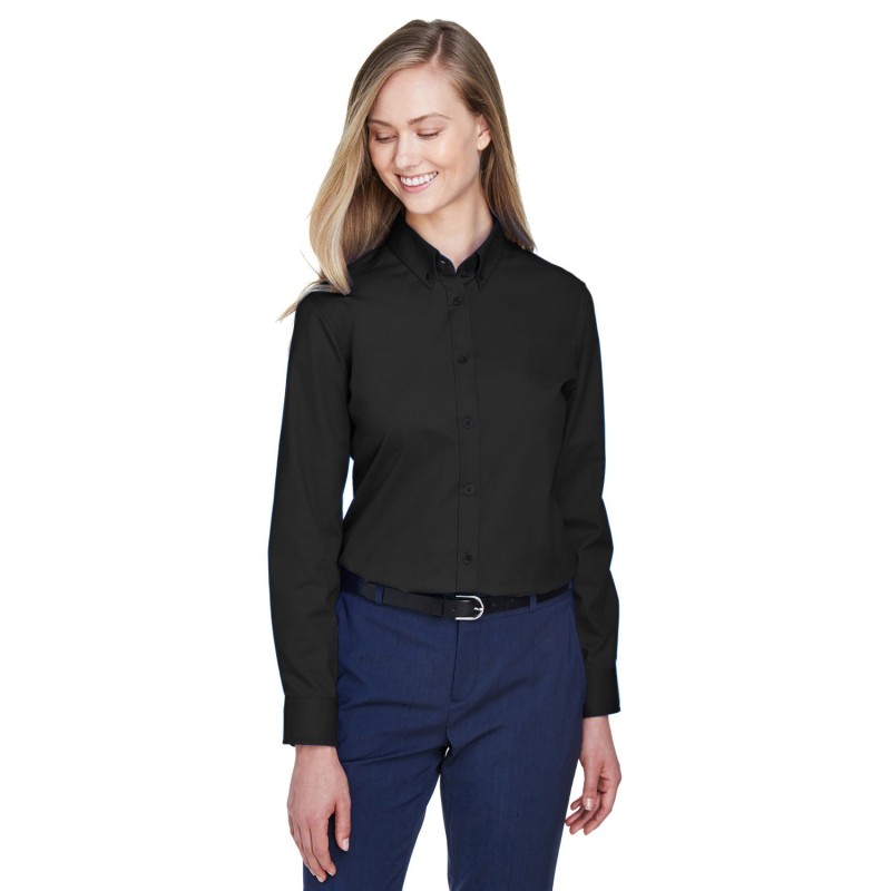 Buy Core365 78193 Ladies Operate Long-Sleeve Twill Shirt | ApparelChoice.ca