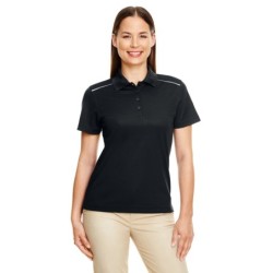 Buy Core365 78181R Ladies Radiant Performance Pique Polo with Reflective Piping | ApparelChoice.ca
