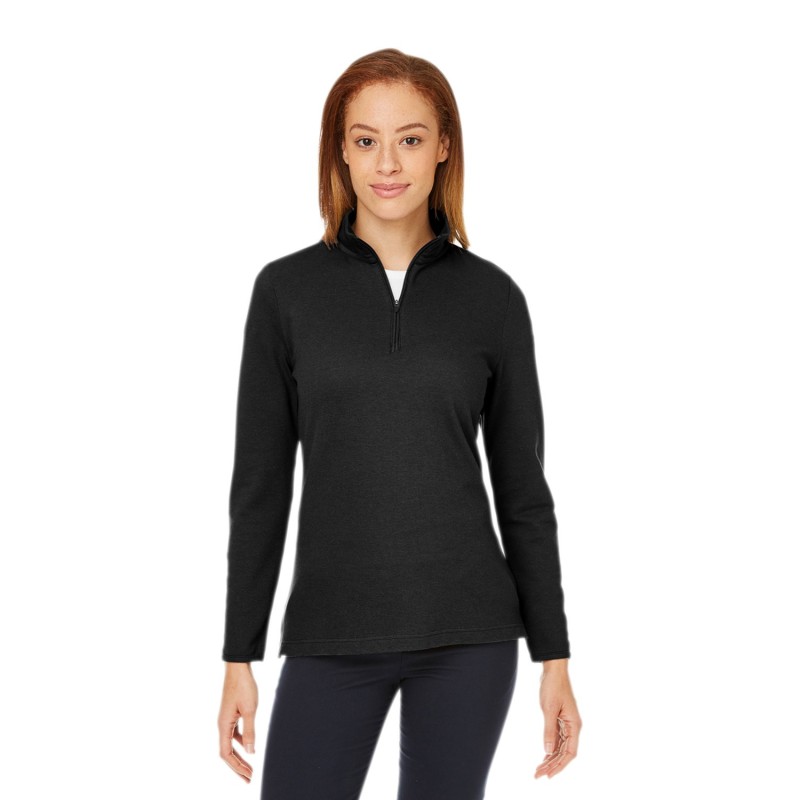 Buy Devon & Jones DG400W New Classics Ladies Performance Quarter-Zip | ApparelChoice.ca