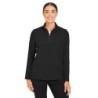 Buy Devon & Jones DG410W Crownlux Performance Ladies Windsor Welded Quarter-Zip | ApparelChoice.ca