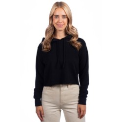 Buy Next Level Apparel 9384 Ladies Cropped Pullover Hooded Sweatshirt | ApparelChoice.ca