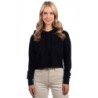 Buy Next Level Apparel 9384 Ladies Cropped Pullover Hooded Sweatshirt | ApparelChoice.ca