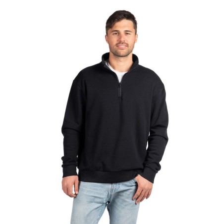 Buy Next Level Apparel 9643 Unisex Fleece Quarter-Zip | ApparelChoice.ca