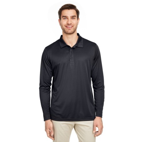 Buy Team 365 TT51L Men's Zone Performance Long Sleeve Polo | ApparelChoice.ca