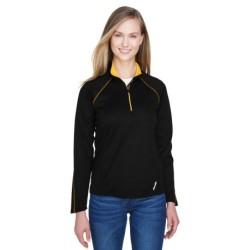 Buy North End 78187 Ladies Radar Quarter-Zip Performance Long-Sleeve Top | ApparelChoice.ca
