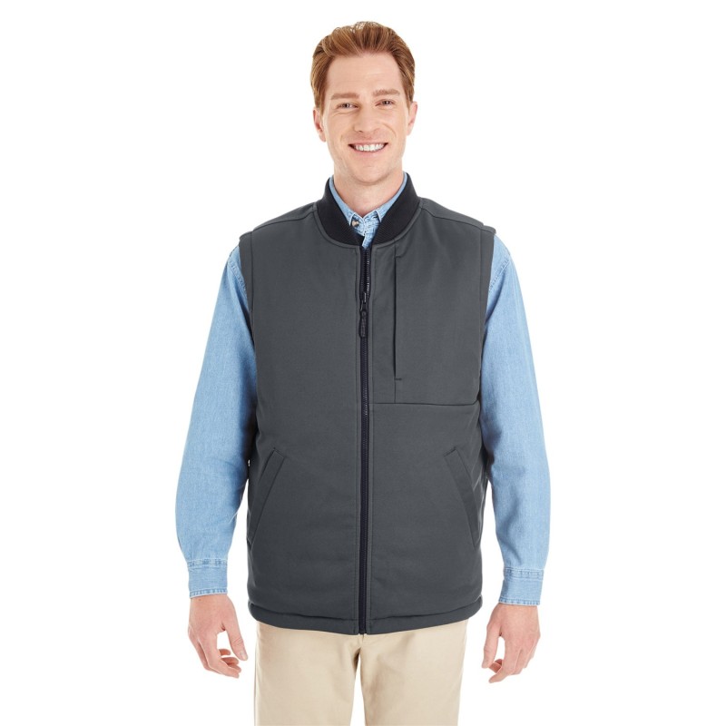 Buy Harriton M776 Adult Dockside Interactive Reversible Freezer Vest | ApparelChoice.ca