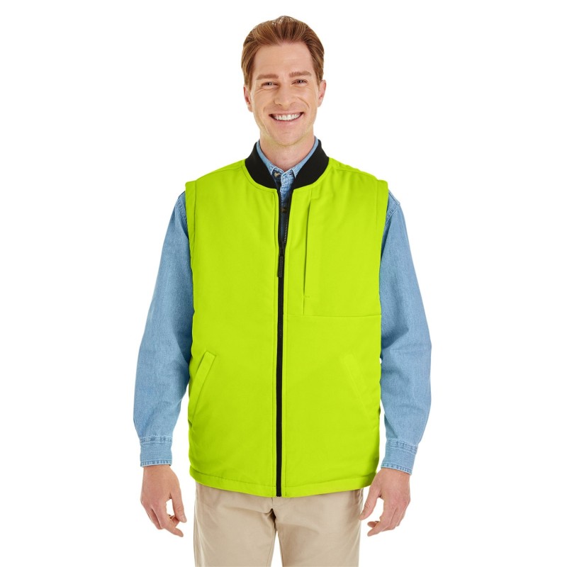 Buy Harriton M776 Adult Dockside Interactive Reversible Freezer Vest | ApparelChoice.ca