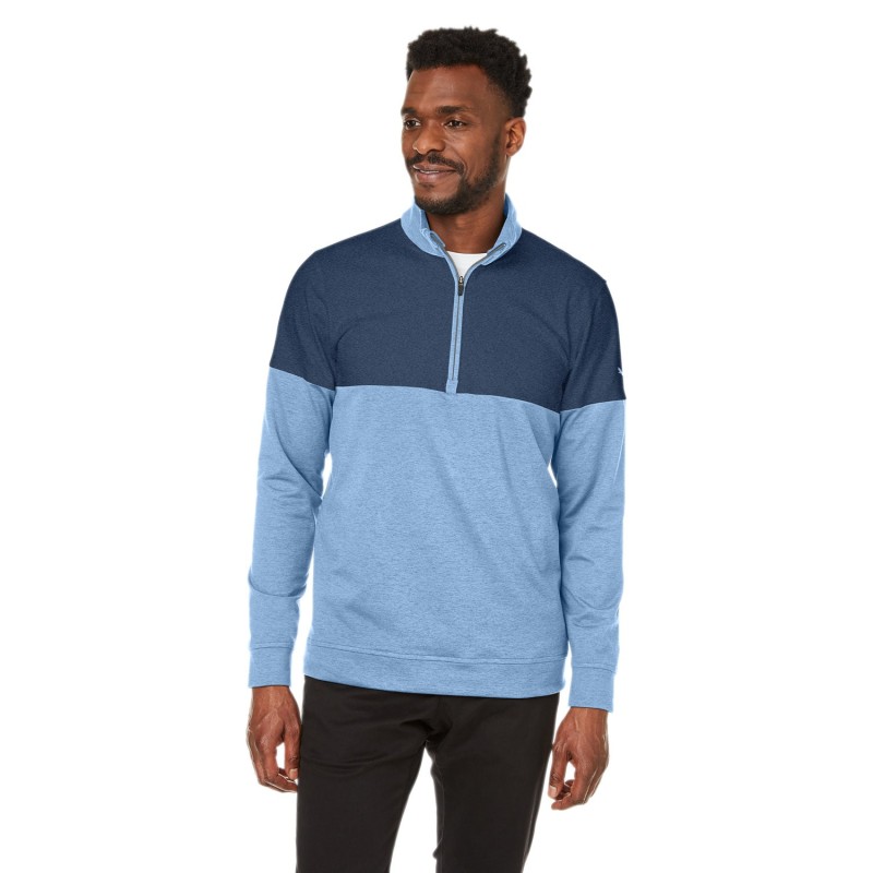 Buy Puma Golf 595803 Men's Cloudspun Warm Up Quarter-Zip | ApparelChoice.ca